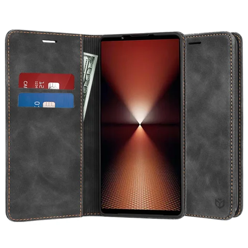 Sony Xperia 1 VI Techsuit Confy Cover - Fekete tok - 1