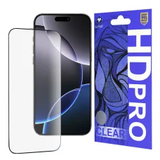 iPhone 16 Pro Max Fekete Lito HD Pro Clear üvegfólia