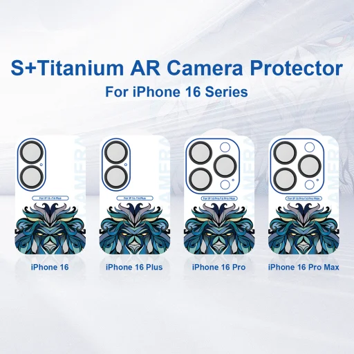 iPhone 16 Pro / iPhone 16 Pro Max Natural Titanium Lito S+ kameravédő üveg üvegfólia - 4