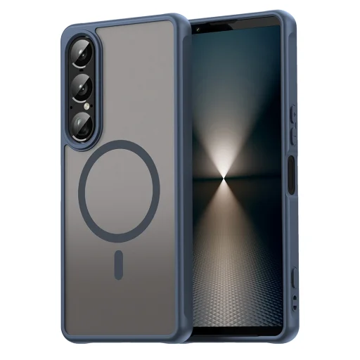 Sony Xperia 1 VII Techsuit - HaloFrost II MagSafe - Navy Blue tok - 1