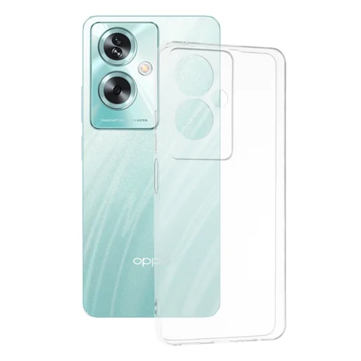 Oppo A79 5G / OnePlus Nord N30 SE Techsuit - Clear Silicone - Átlátszó tok - 1