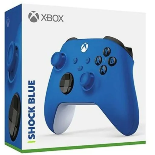 Microsoft XBOX Series X/S/One Vezeték nélküli Vezérlő, Shock Blue EU (QAU-00009) - 2