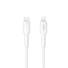 Maxlife MXUC-13 kábel USB-C - Lightning 1,0 m 27W fehér
