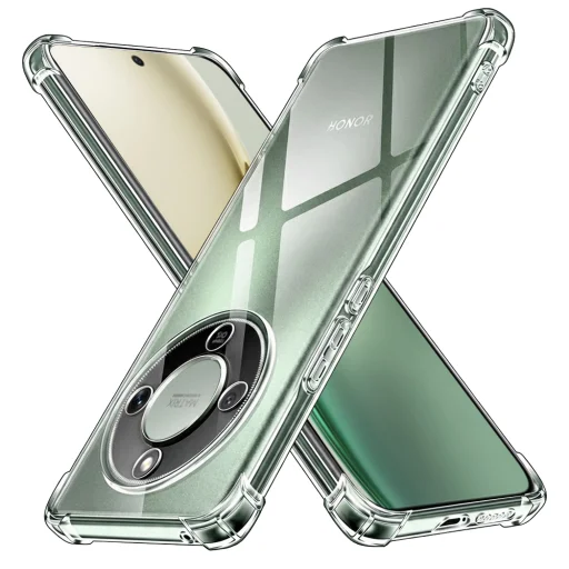 Honor Magic8 Lite Átlátszó Techsuit Shockproof Szilikon tok - 1