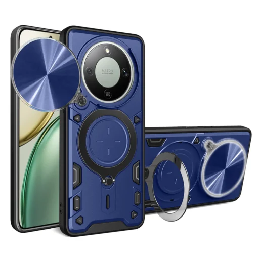 Honor Magic8 Lite Kék Techsuit CamGuard Pro tok - 1