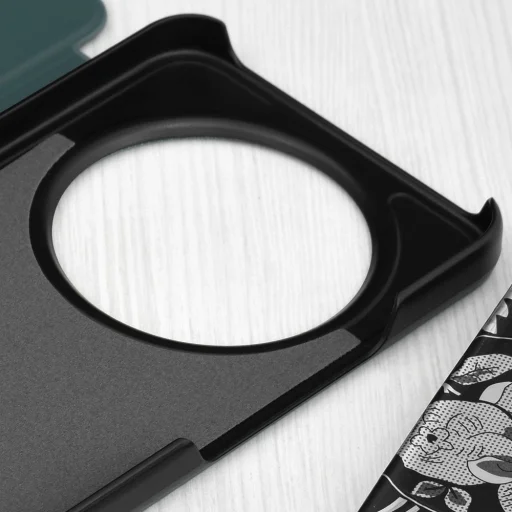 Honor Magic8 Lite Techsuit - eFold Series - Sötétzöld tok - 3