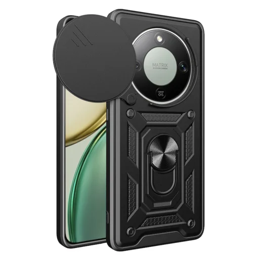 Honor Magic8 Lite Fekete Techsuit CamShield Series tok - 1