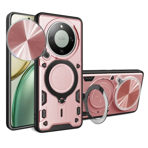 Honor Magic8 Lite Techsuit CamGuard Pro - Rose Gold tok - 1