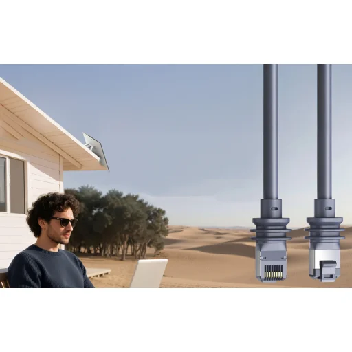 Starlink Cat6, 10m kábel (szürke) Ugreen NW333 - 4