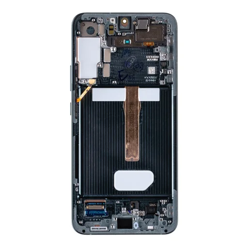 LCD kijelző + Érintőegység + Előlap Samsung S906B Galaxy S22+ Zöld (Service Pack), - 2