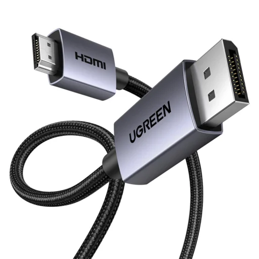 Ugreen DP123 kábel DisplayPort és HDMI-hez 4K 30Hz, 5m - 4