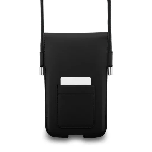 Lacoste PVC Blend Monogram Metal Logo Telefontok XL Fekete - 2