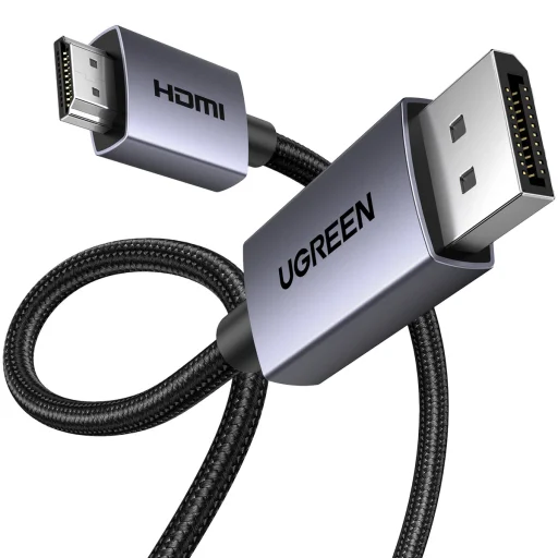 Ugreen DP123 Kábel DisplayPort - HDMI 4K 30 Hz, 1,5m - 4