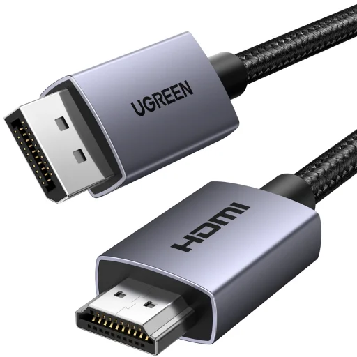 Ugreen DP123 Kábel DisplayPort - HDMI 4K 30 Hz, 1,5m - 1