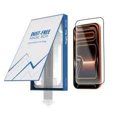 iPhone 17 Dust-Free üvegfólia felhelyező kerettel