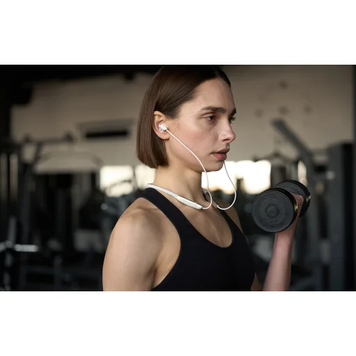 Fehér Edifier W280NB Pro vezeték nélküli sport fülhallgató - 13