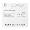 Avatto ZWSMMD 4 csatornás ZigBee kapcsolómodul 32V-os feszültségmentes érintkezővel