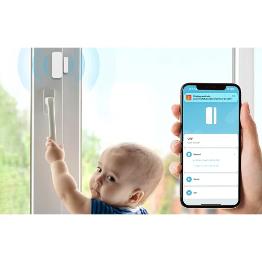 Avatto DS10 WiFi Intelligens Ajtó- és Ablakérzékelő - 6