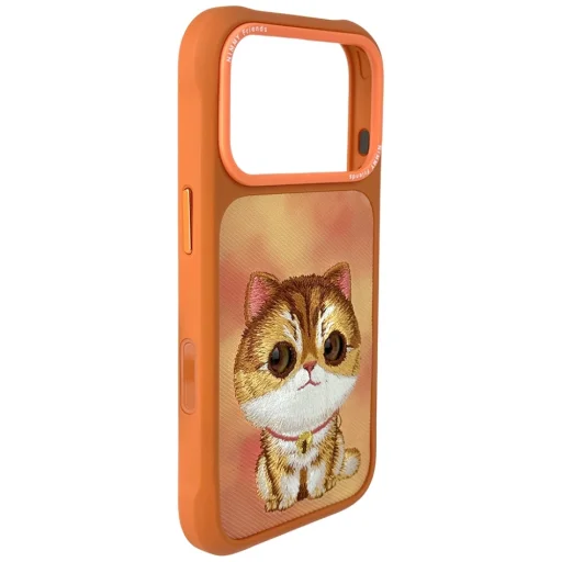 iPhone 17 Pro Nimmy Big Eyed Pet 2.0 Macska tok narancssárga - 4