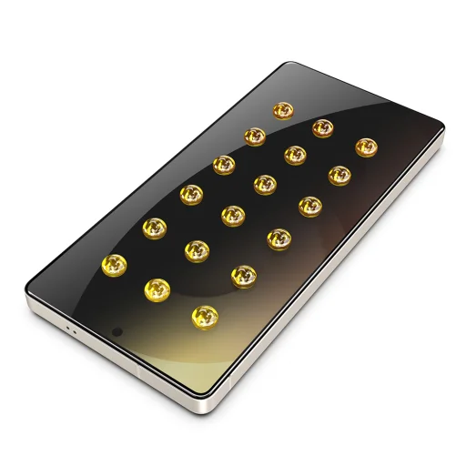  Samsung Galaxy S25 Ultra Techsuit Privacy TitanGlass CrystalHD képernyővédő üvegfólia - 6