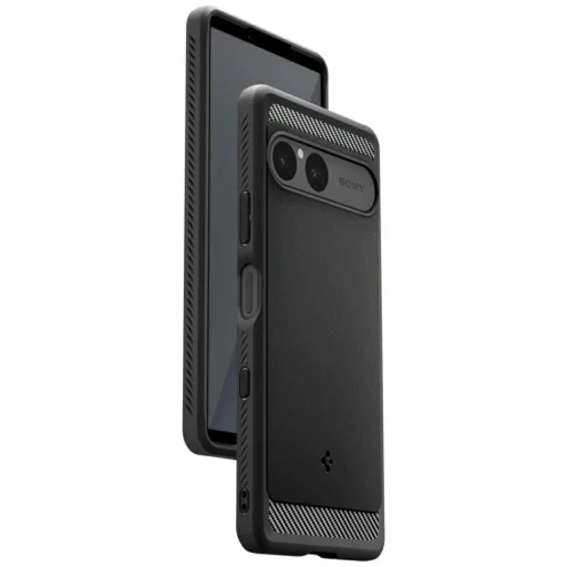 Sony Xperia 10 VII Fekete Spigen - Rugged Armor tok - 8