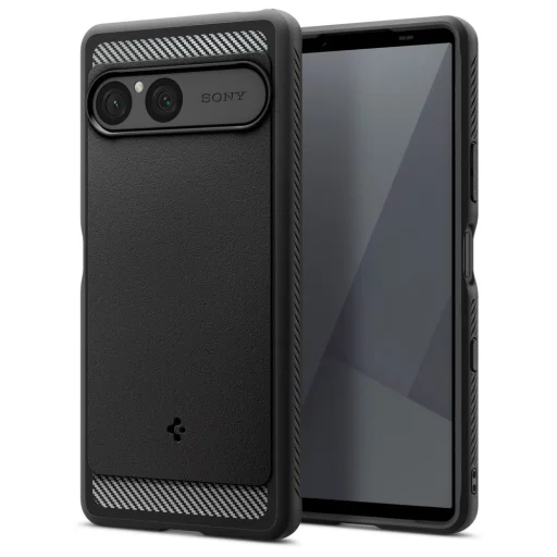 Sony Xperia 10 VII Fekete Spigen - Rugged Armor tok - 1