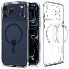 iPhone 17 Pro Spigen Ultra Hybrid Mag MagSafe číre/tmavomodré puzdro