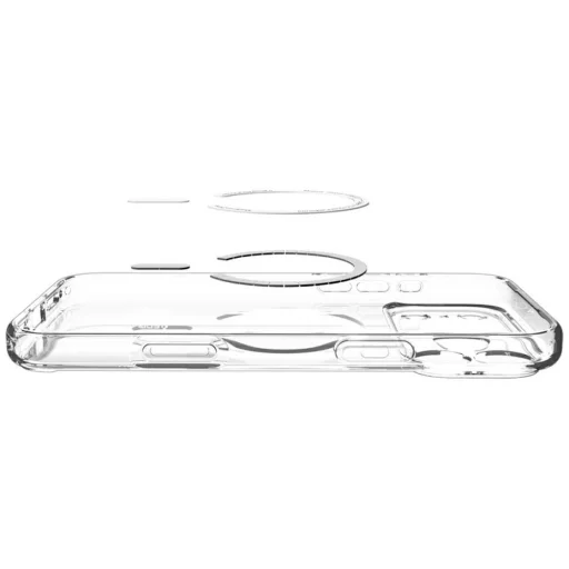 iPhone 17 Pro Max Spigen Ultra Hybrid Mag Magsafe tok átlátszó/narancssárga - 7