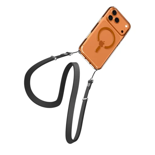 iPhone 17 Pro Spigen Ultra Hybrid Mag Magsafe tok Átlátszó/Narancssárga - 8