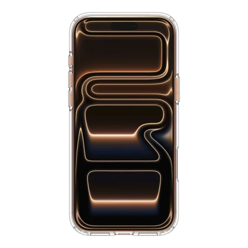 iPhone 17 Pro Spigen Ultra Hybrid Mag Magsafe tok Átlátszó/Narancssárga - 3