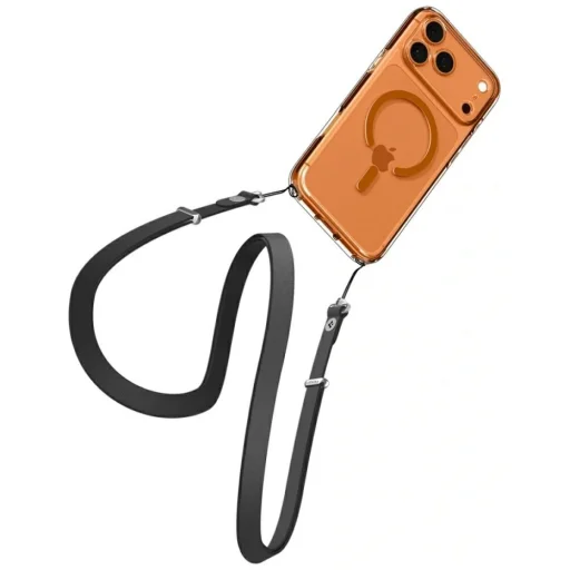 iPhone 17 Pro Max Spigen Ultra Hybrid Mag Magsafe tok átlátszó/narancssárga - 8