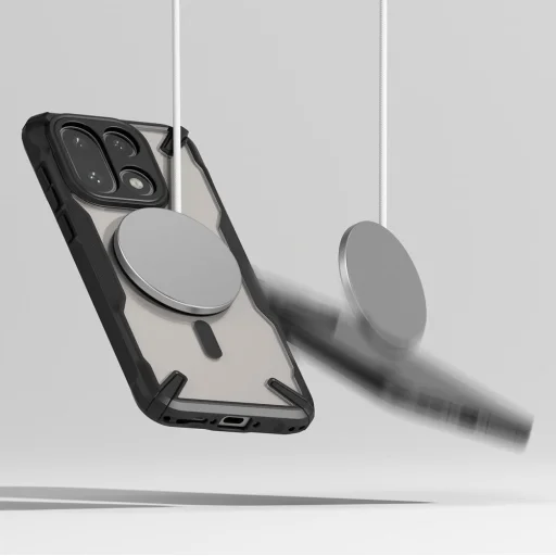 OnePlus 15 Ringke Fusion X Magnetic Magsafe fekete tok - 6