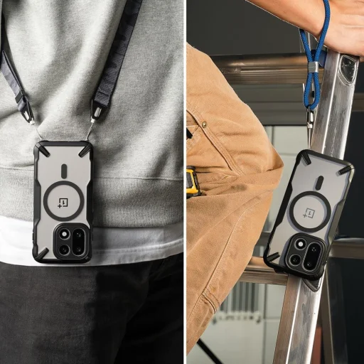 OnePlus 15 Ringke Fusion X Magnetic Magsafe fekete tok - 8