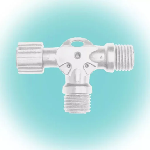 Home DLT T-elosztó fényfüzérhez, Home DLI, Home DLF termékcsaládhoz, kül- és beltéri kivitel, fehér - 1