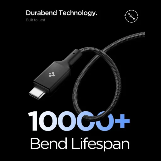 Spigen EB10010CC Essential Type-C kábel 100W 100cm fekete - 6