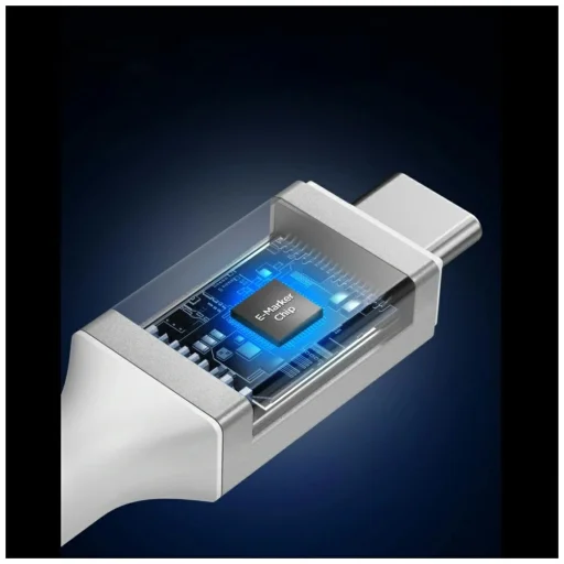 Spigen Essential EB24012CC 120cm 240W fehér Type-C kábel - 2