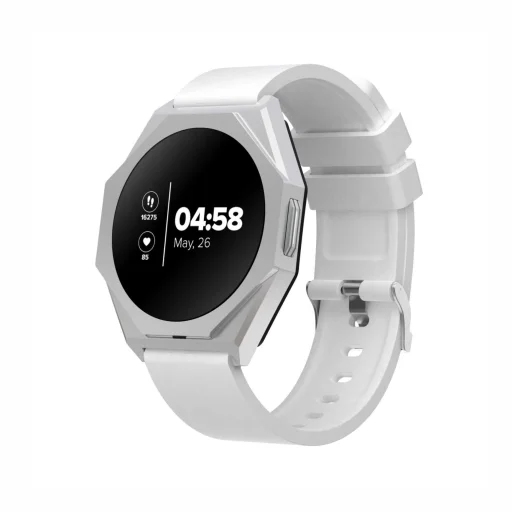 CANYON CNS-SW86SS Otto okosóra, 1,3” IPS kijelző, IP68, iOS és Android kompatibilis, magyar nyelv, ezüst - 1