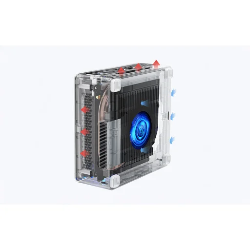 Mini PC Minis Forum NAB6 Lite Intel Core i5-12600H, 16GB+512GB - 12