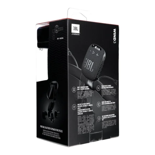 Bluetooth reproduktor JBL Wind 3, 5W, Vodotesný, Čierny JBLWIND3 - 4