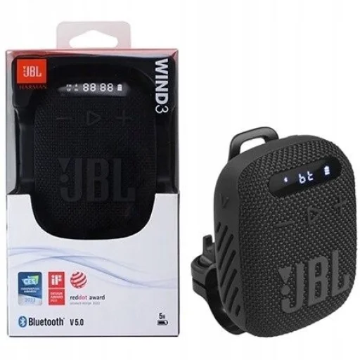 Bluetooth reproduktor JBL Wind 3, 5W, Vodotesný, Čierny JBLWIND3 - 2