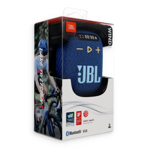 Bluetooth reproduktor JBL Wind 3, 5W, vodoodolný, modrý JBLWIND3BLU - 3