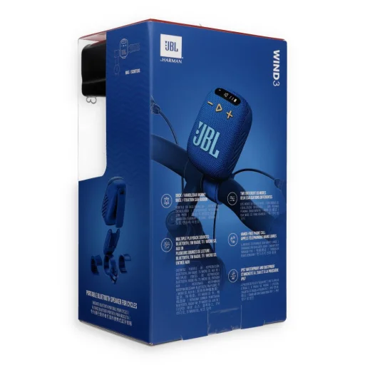 Bluetooth reproduktor JBL Wind 3, 5W, vodoodolný, modrý JBLWIND3BLU - 4