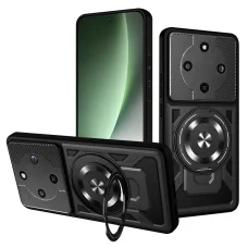 Honor Magic8 Lite Techsuit - RuggedCam - Fekete tok