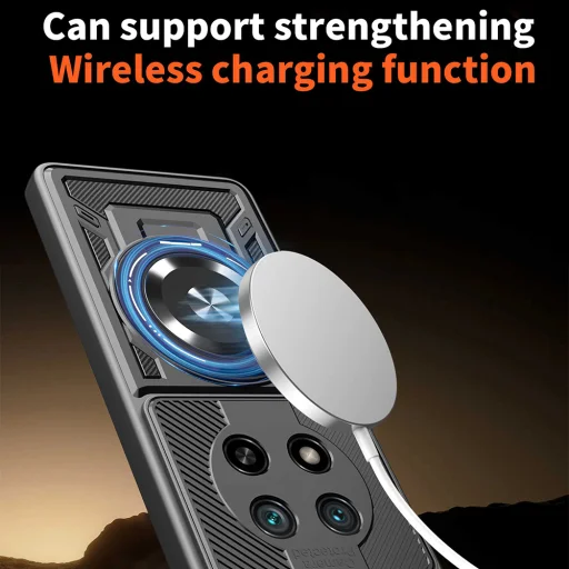  Honor Magic7 Lite / X9c Szürke Techsuit RuggedCam tok - 5