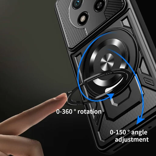 Honor Magic8 Lite Szürke Techsuit RuggedCam tok - 3