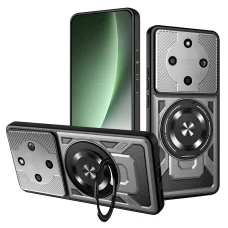 Honor Magic8 Lite Szürke Techsuit RuggedCam tok