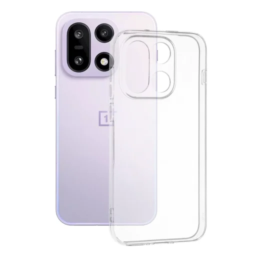 OnePlus 15 Átlátszó Techsuit - Clear Silicone tok - 1