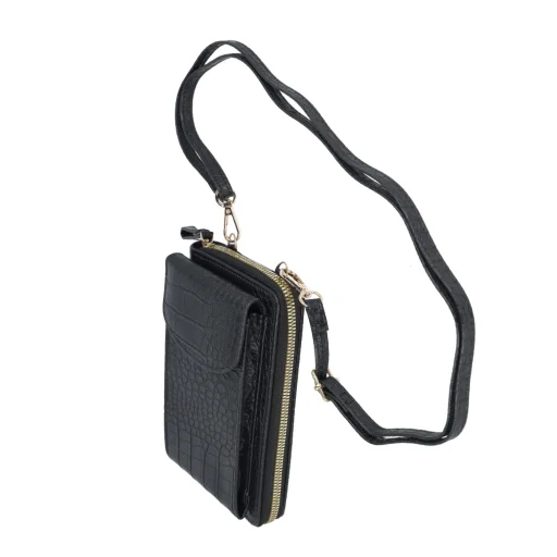Kötött telefontartó táska GCW12 fekete - 3