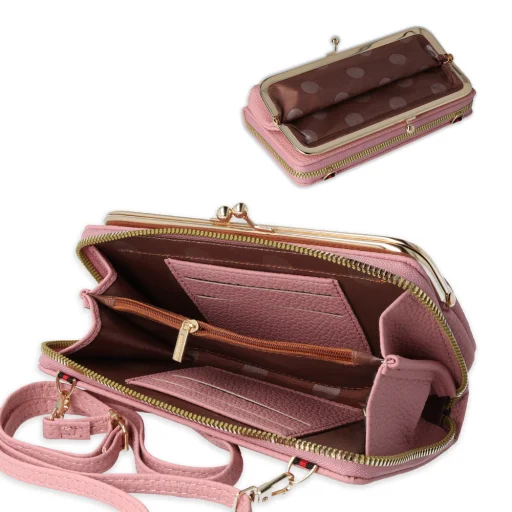 Kötött telefontartó táska GCW16 sötétszürke - 4