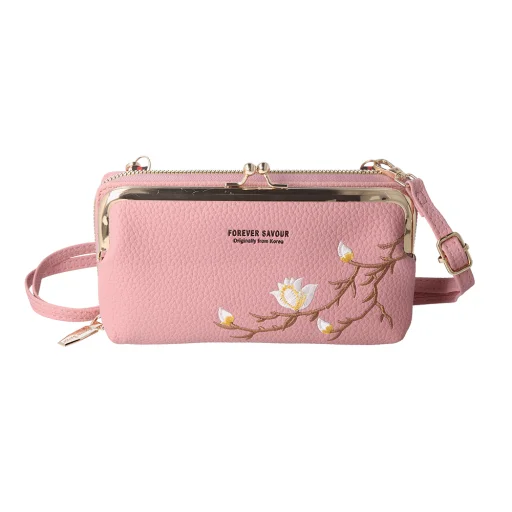 Kötött telefontartó táska GCW16 sötétszürke - 1